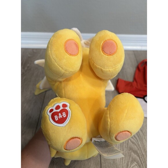 Build a Bear BAB Jolteon Pokemon Plush 14" Stuffed Anime Eeveelution With Shirt - Picture 5 of 9